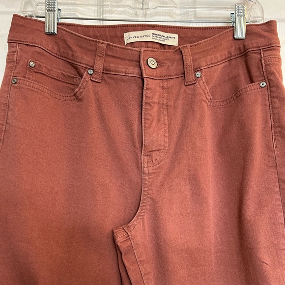 Denver Hayes High Waisted Skinny Crop Jeans - Picture 4 of 13